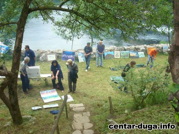 Kulen Vakuf Otvorena Likovna Kolonija Za Djecu Duge Radio Velkaton