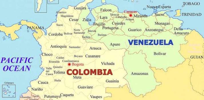 kolumbija mapa Venecuela i Kolumbija najavile postepeno otvaranje granice — Radio  kolumbija mapa
